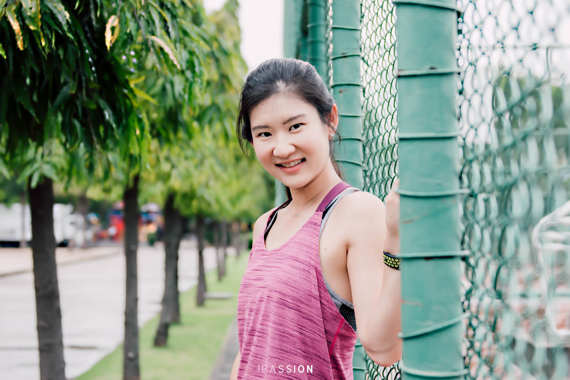 นักปั่นสาวสวย